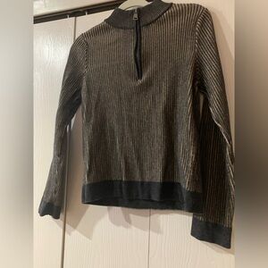Women’s  Black and Brown Sweater